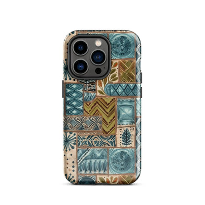 Pacific Islands Tapa Cloth Tough MagSafe iPhone® Case - The Global Wanderer