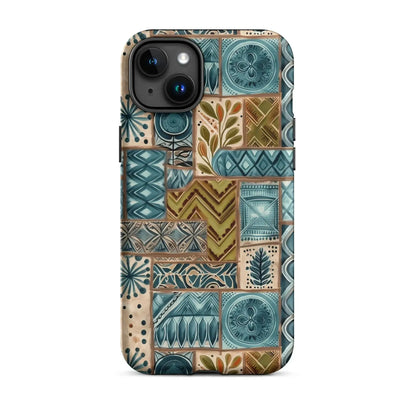 Pacific Islands Tapa Cloth Tough MagSafe iPhone® Case - The Global Wanderer