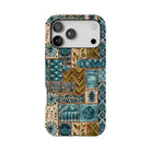 Pacific Islands Tapa Cloth Tough MagSafe iPhone Case - The Global Wanderer
