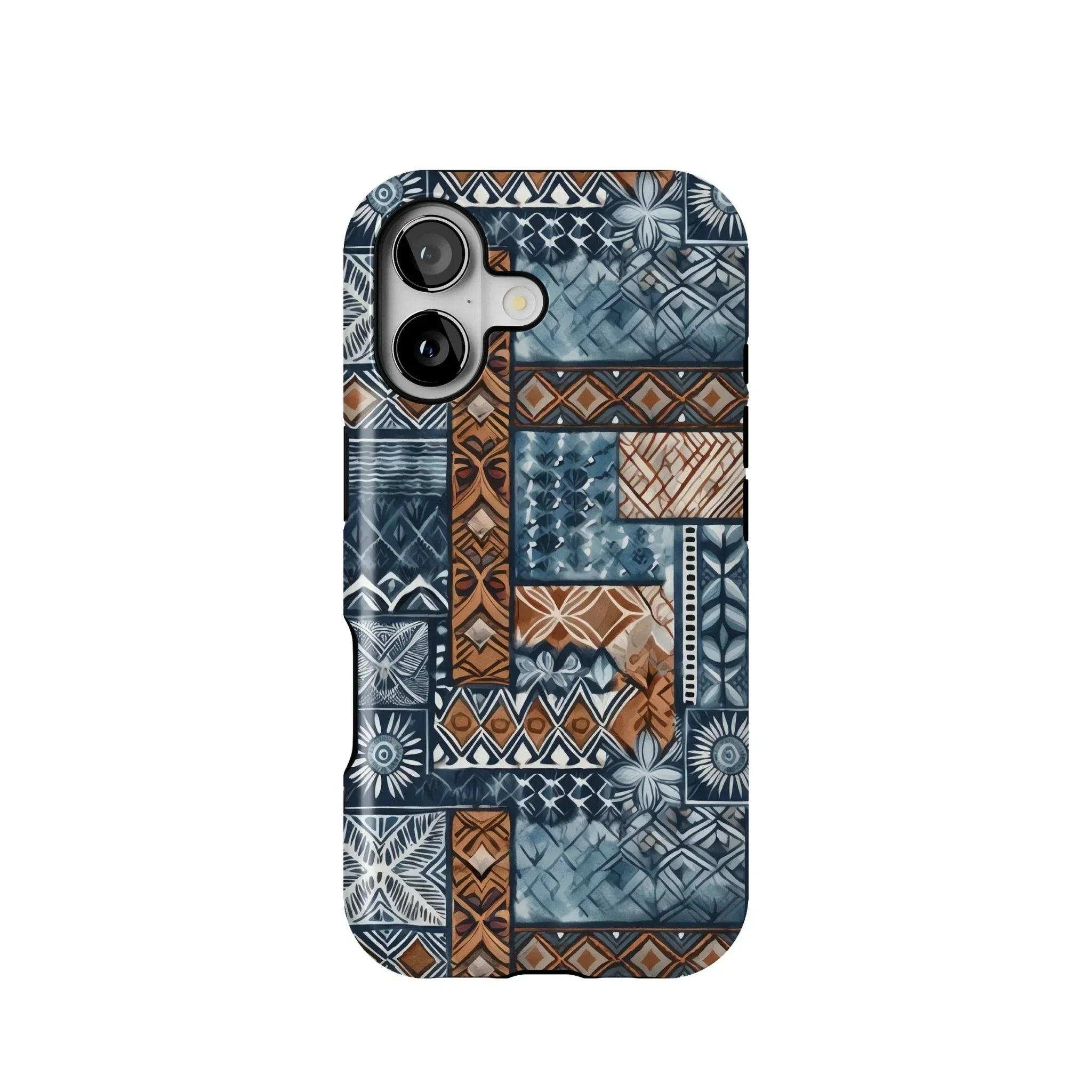 Pacific Islands Tapa Cloth Tough MagSafe iPhone Case - The Global Wanderer