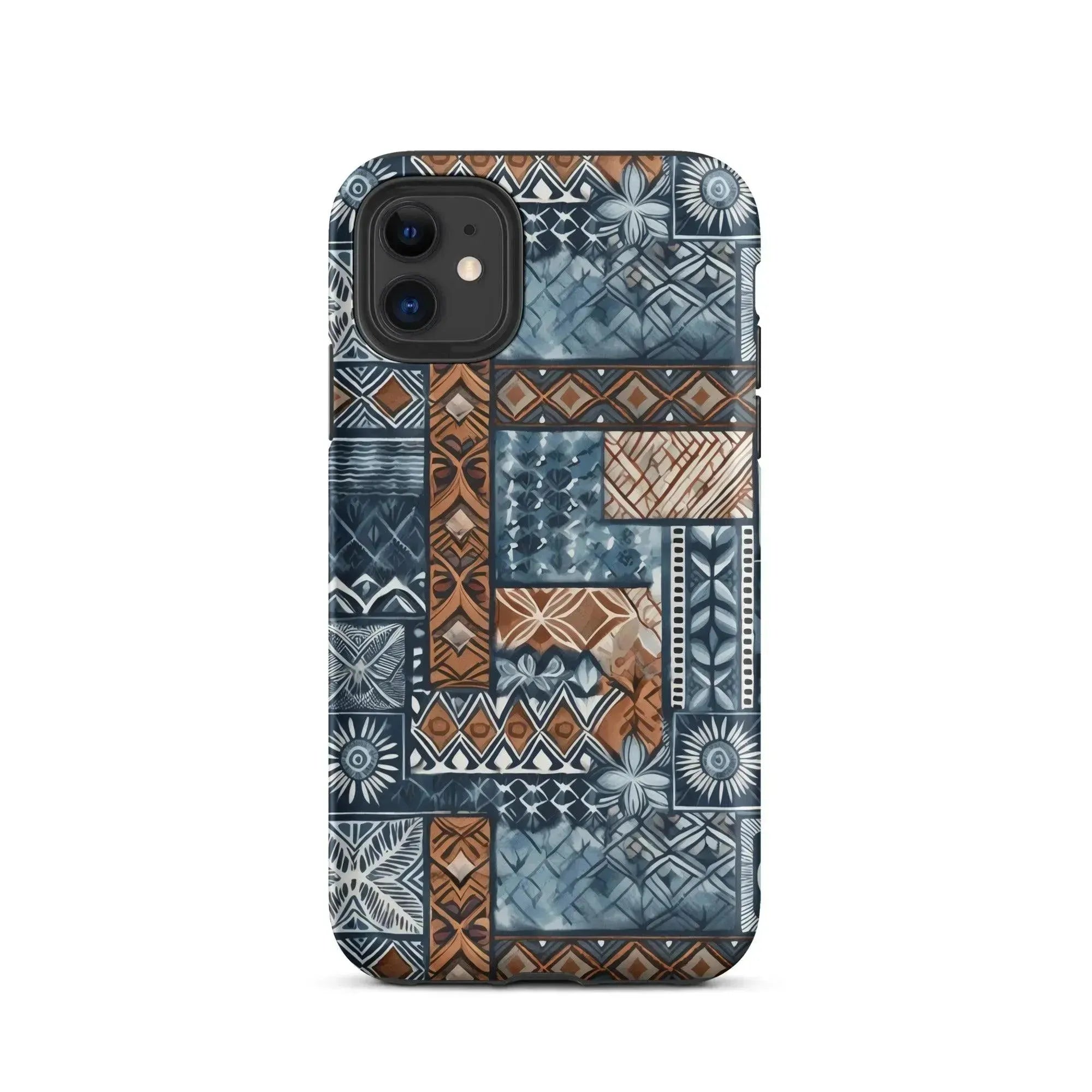 Pacific Islands Tapa Cloth Tough MagSafe iPhone® Case - The Global Wanderer