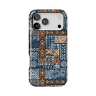 Pacific Islands Tapa Cloth Tough MagSafe iPhone Case - The Global Wanderer