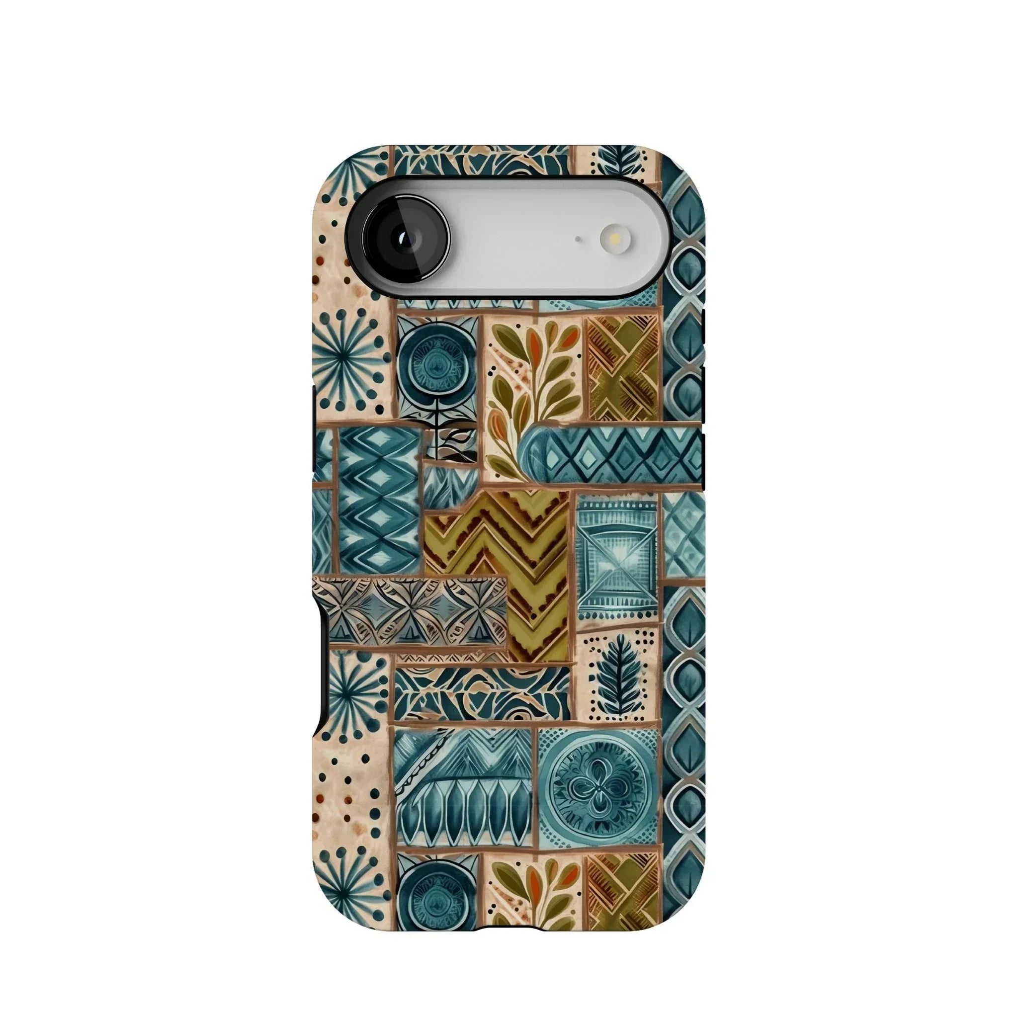 Pacific Islands Tapa Cloth Tough MagSafe iPhone Case - The Global Wanderer