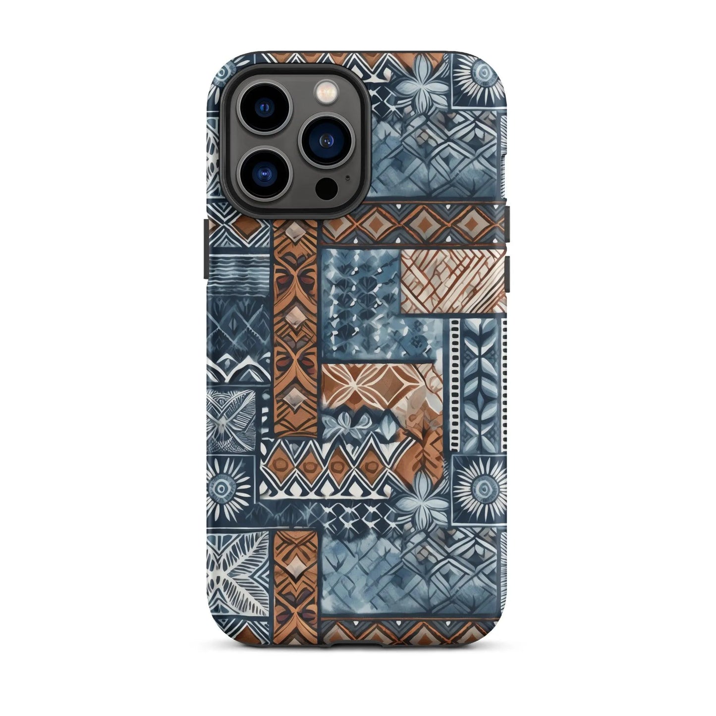 Pacific Islands Tapa Cloth Tough MagSafe iPhone® Case - The Global Wanderer