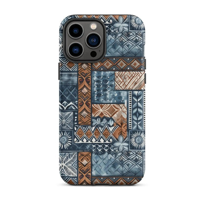 Pacific Islands Tapa Cloth Tough MagSafe iPhone® Case - The Global Wanderer