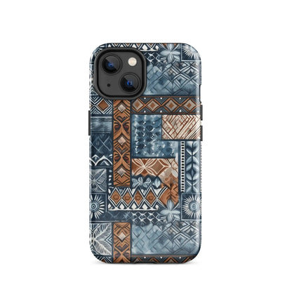 Pacific Islands Tapa Cloth Tough MagSafe iPhone® Case - The Global Wanderer