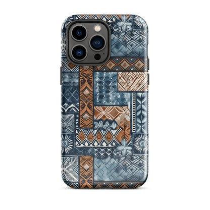 Pacific Islands Tapa Cloth Tough MagSafe iPhone® Case - The Global Wanderer