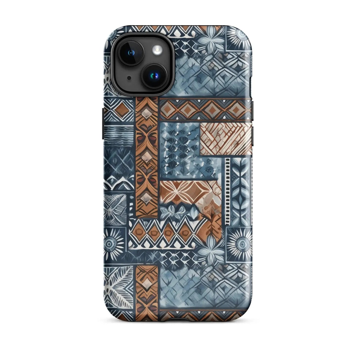 Pacific Islands Tapa Cloth Tough MagSafe iPhone® Case - The Global Wanderer