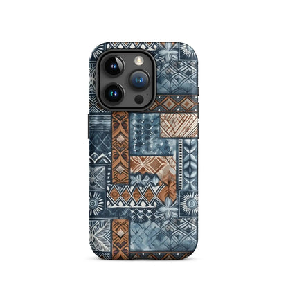 Pacific Islands Tapa Cloth Tough MagSafe iPhone® Case - The Global Wanderer