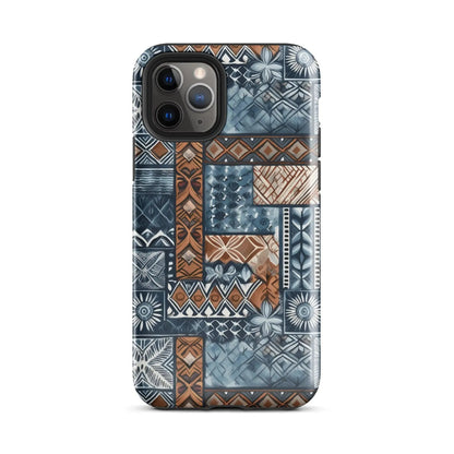 Pacific Islands Tapa Cloth Tough MagSafe iPhone® Case - The Global Wanderer