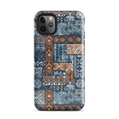 Pacific Islands Tapa Cloth Tough MagSafe iPhone® Case - The Global Wanderer