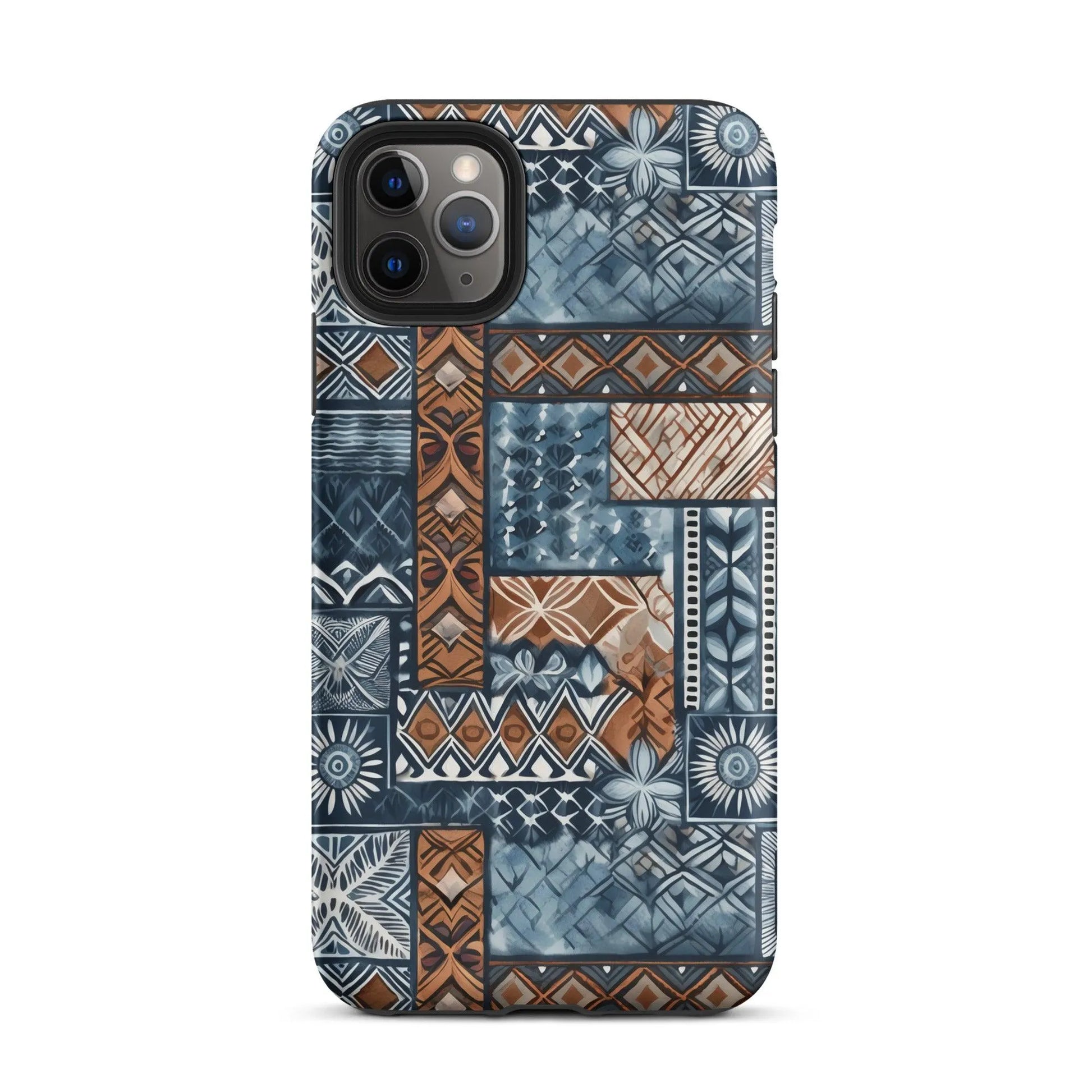 Pacific Islands Tapa Cloth Tough MagSafe iPhone® Case - The Global Wanderer