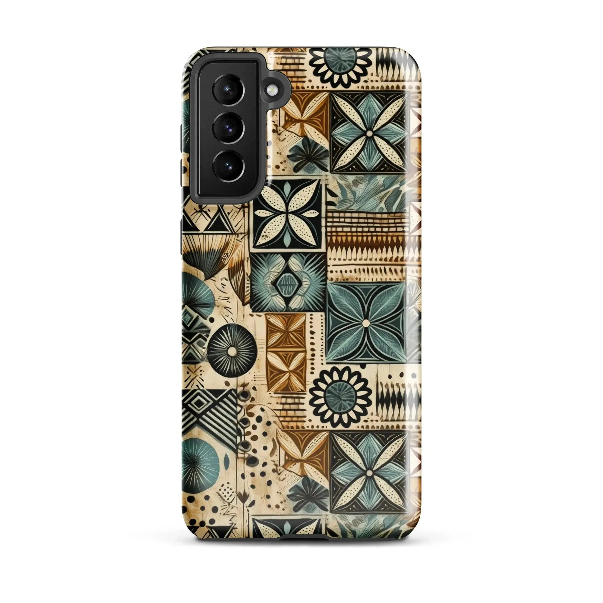 Pacific Islands Tapa Cloth Tough Samsung® Case - The Global Wanderer