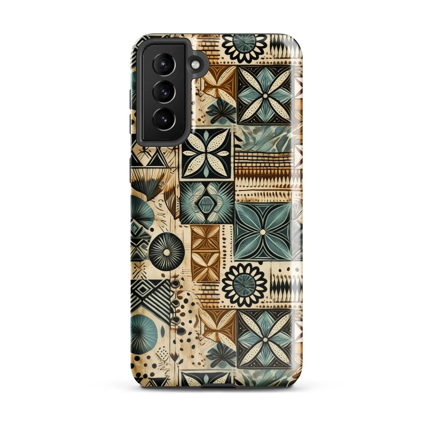 Pacific Islands Tapa Cloth Tough Samsung® Case - The Global Wanderer