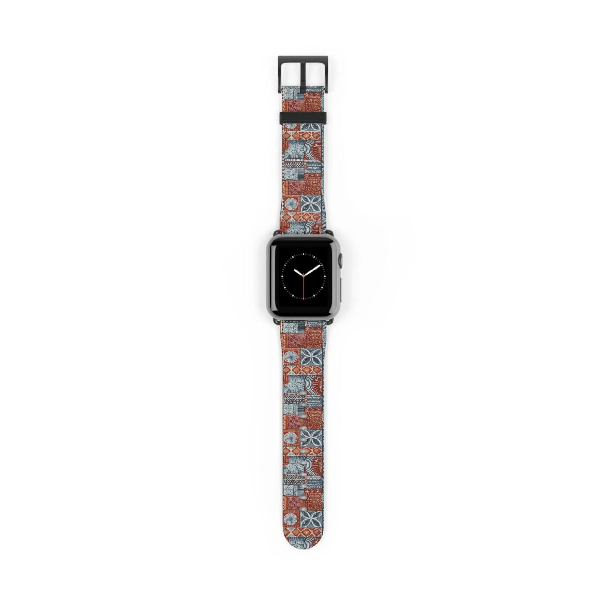 Pacific Islands Tapa Cloth Watch Band - The Global Wanderer