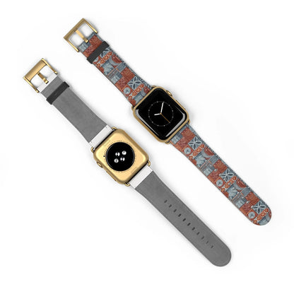 Pacific Islands Tapa Cloth Watch Band - The Global Wanderer