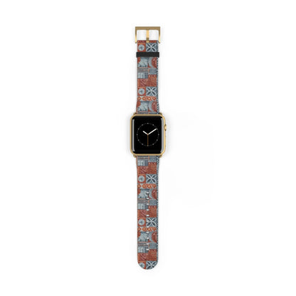 Pacific Islands Tapa Cloth Watch Band - The Global Wanderer