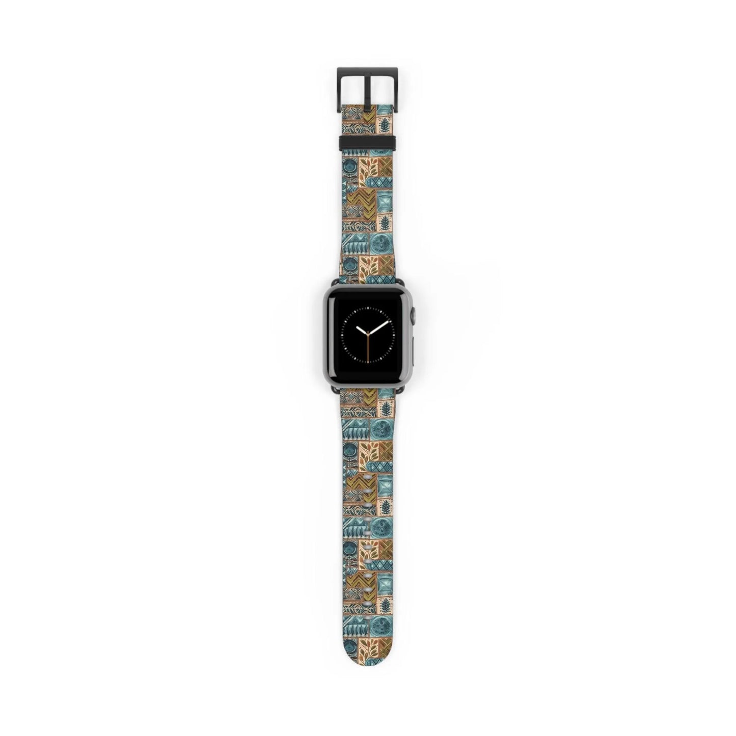 Pacific Islands Tapa Cloth Watch Band - The Global Wanderer