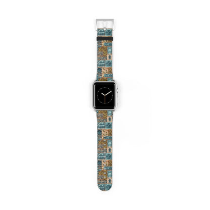 Pacific Islands Tapa Cloth Watch Band - The Global Wanderer