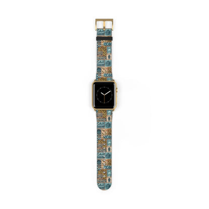 Pacific Islands Tapa Cloth Watch Band - The Global Wanderer