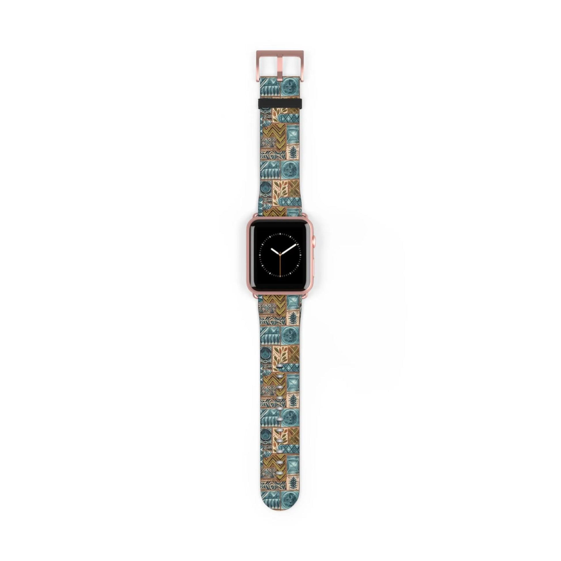 Pacific Islands Tapa Cloth Watch Band - The Global Wanderer