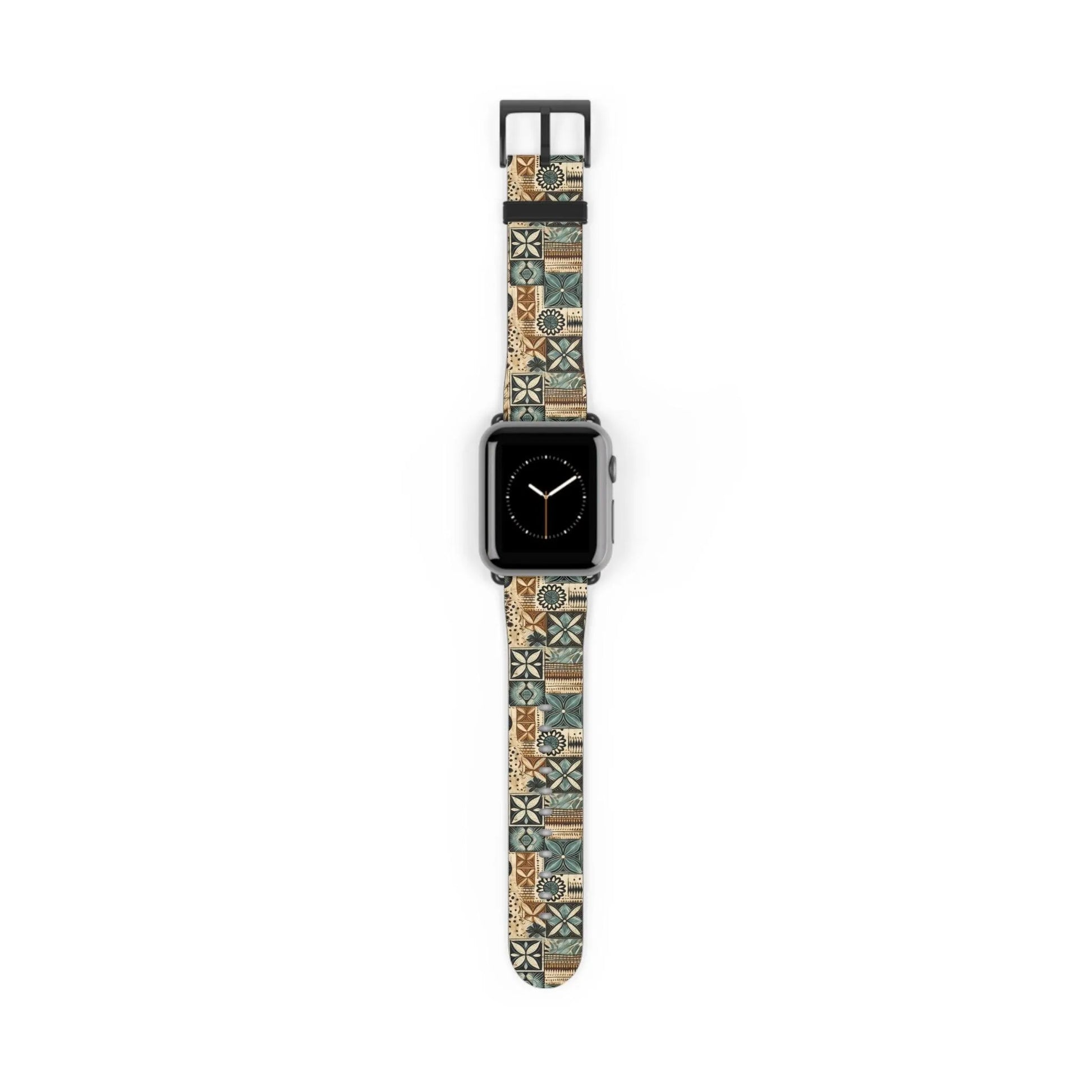 Pacific Islands Tapa Cloth Watch Band - The Global Wanderer