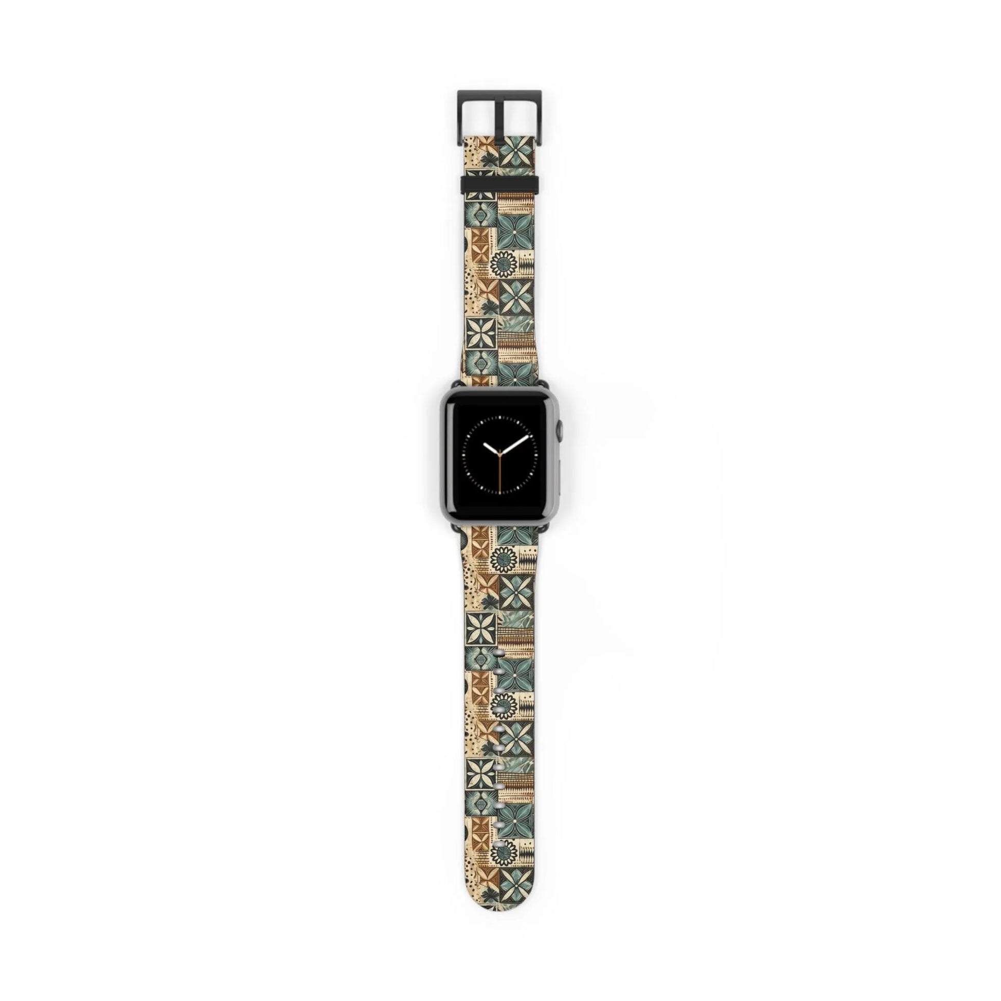 Pacific Islands Tapa Cloth Watch Band - The Global Wanderer