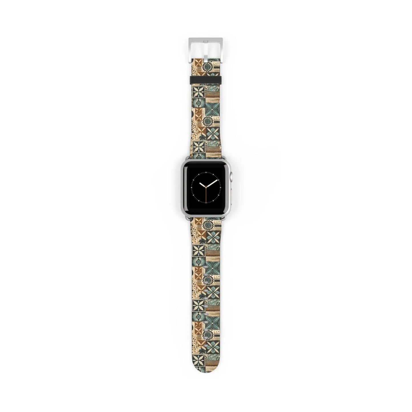 Pacific Islands Tapa Cloth Watch Band - The Global Wanderer