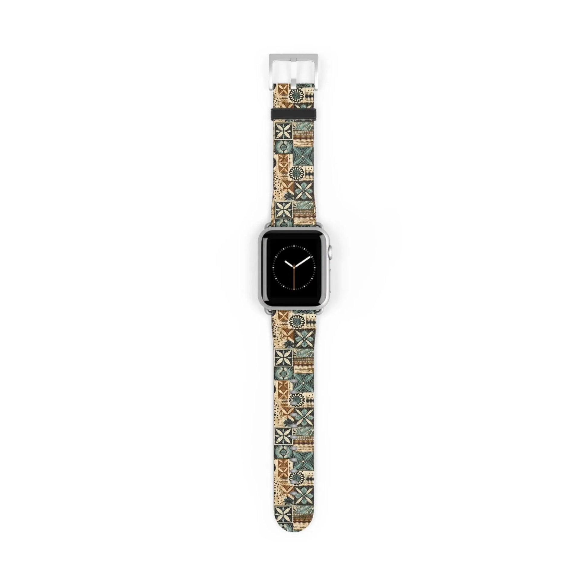 Pacific Islands Tapa Cloth Watch Band - The Global Wanderer