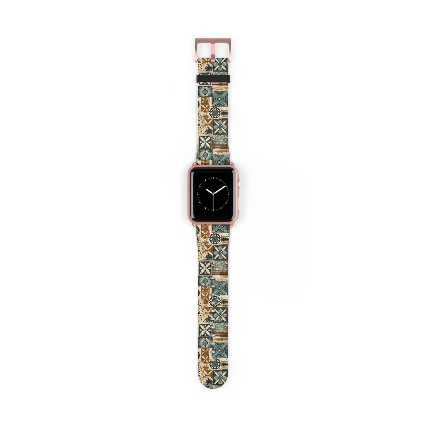 Pacific Islands Tapa Cloth Watch Band - The Global Wanderer