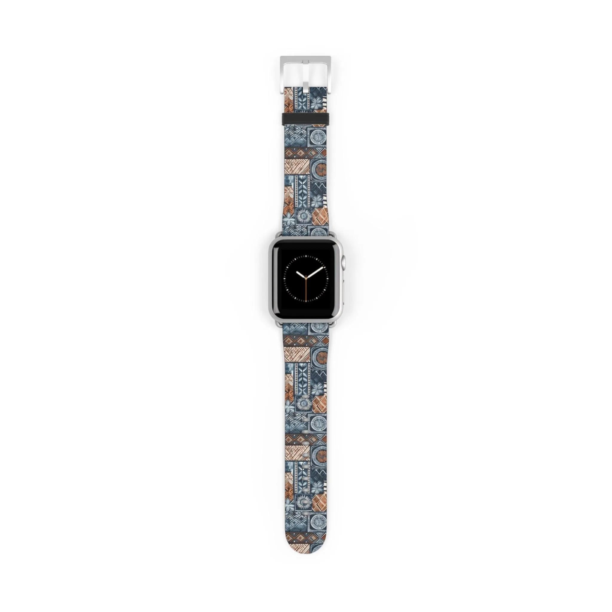 Pacific Islands Tapa Cloth Watch Band - The Global Wanderer