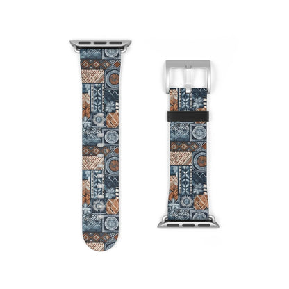 Pacific Islands Tapa Cloth Watch Band - The Global Wanderer