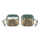 Palm Shadow Tapa Cloth AirPods 4 Case - The Global Wanderer