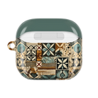 Palm Shadow Tapa Cloth AirPods 4 Case - The Global Wanderer