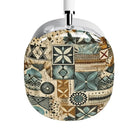 Palm Shadow Tapa Cloth AirPods Max Case - The Global Wanderer