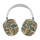 Palm Shadow Tapa Cloth AirPods Max Case - The Global Wanderer