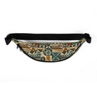 Palm Shadow Tapa Cloth Fanny Pack - The Global Wanderer