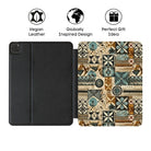 Palm Shadow Tapa Cloth iPad Case - The Global Wanderer