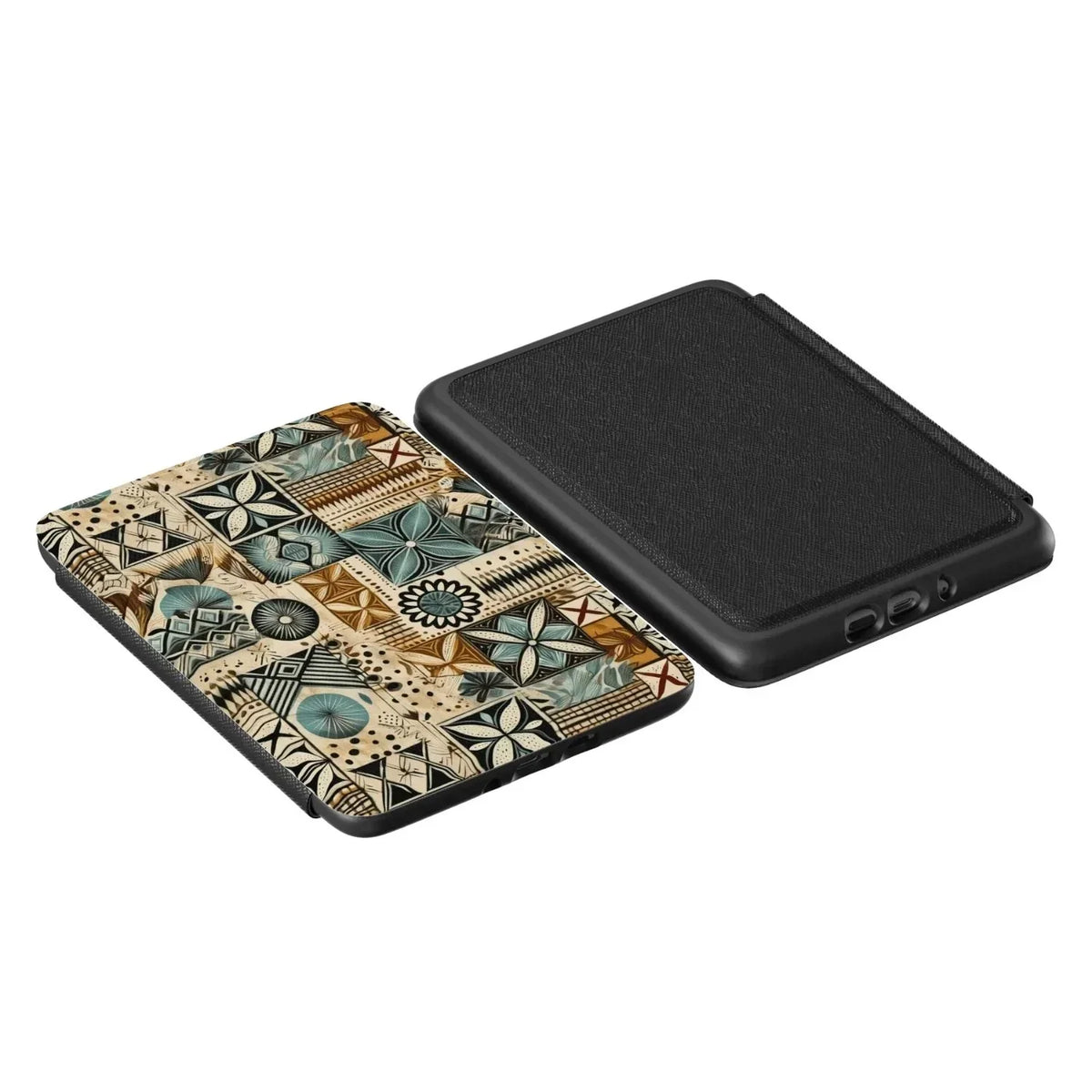 Palm Shadow Tapa Cloth Kindle Case - The Global Wanderer