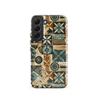 Palm Shadow Tapa Cloth Samsung Case - The Global Wanderer