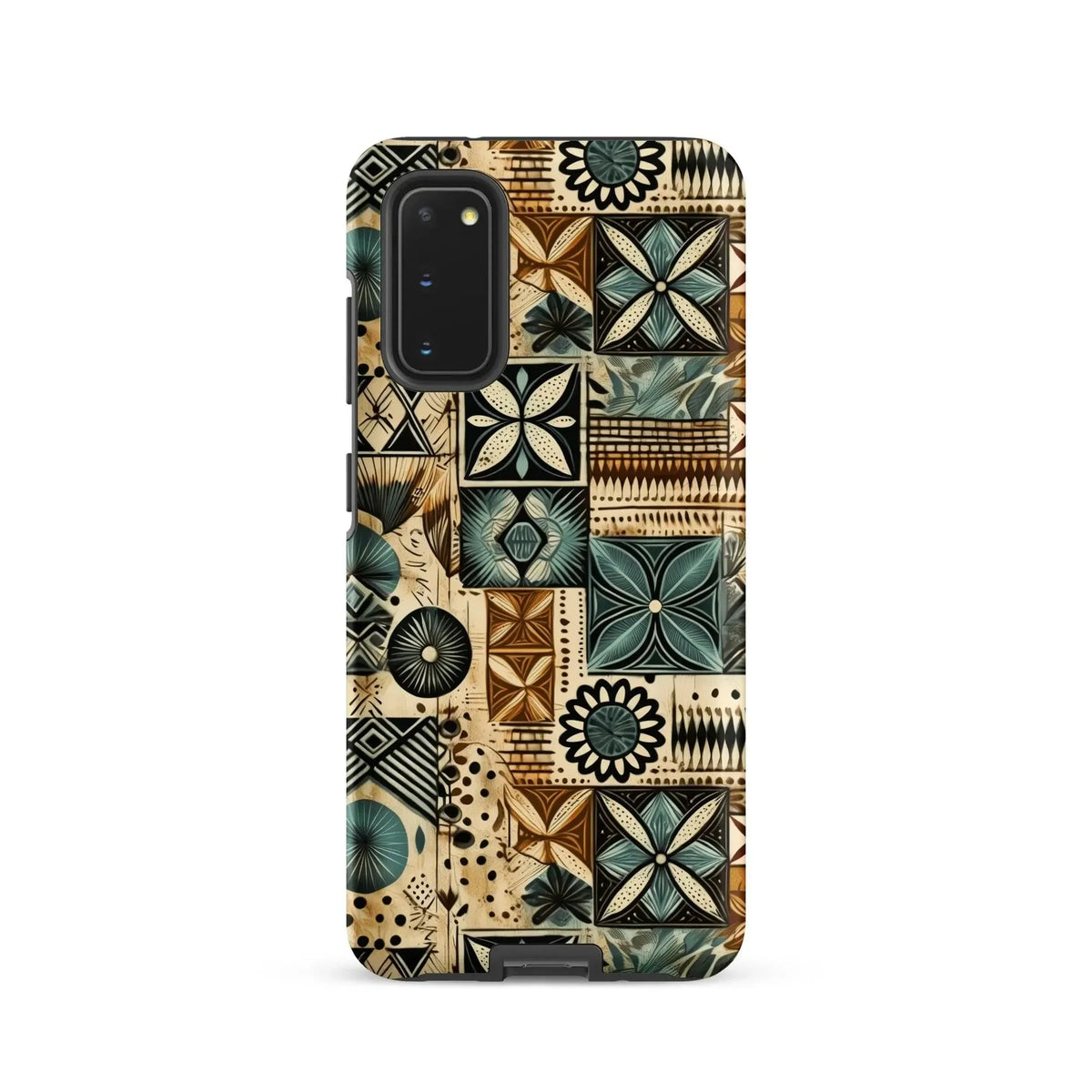 Palm Shadow Tapa Cloth Samsung Case - The Global Wanderer