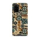 Palm Shadow Tapa Cloth Samsung Case - The Global Wanderer