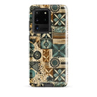 Palm Shadow Tapa Cloth Samsung Case - The Global Wanderer