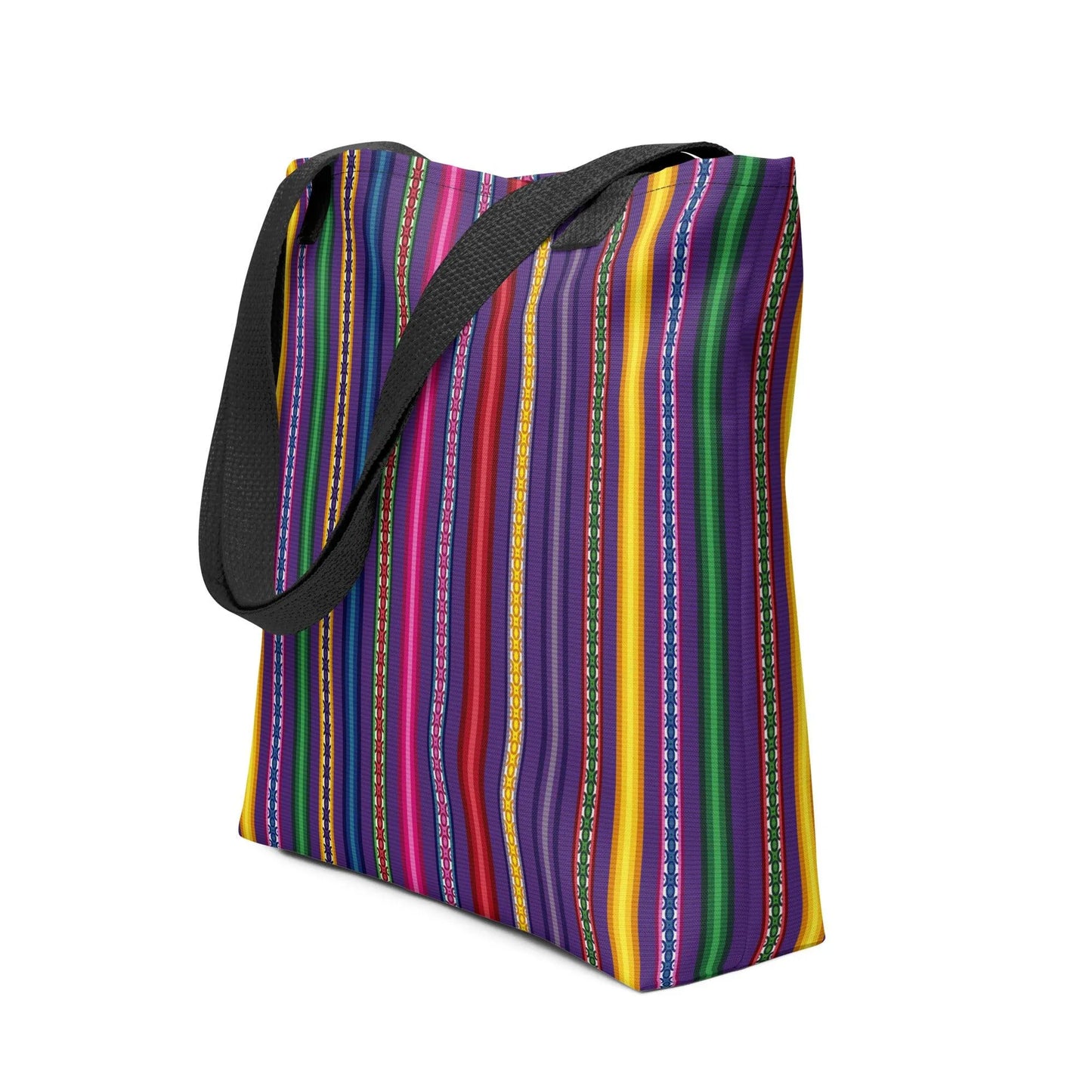 Peruvian Blanket Print Tote Bag - The Global Wanderer