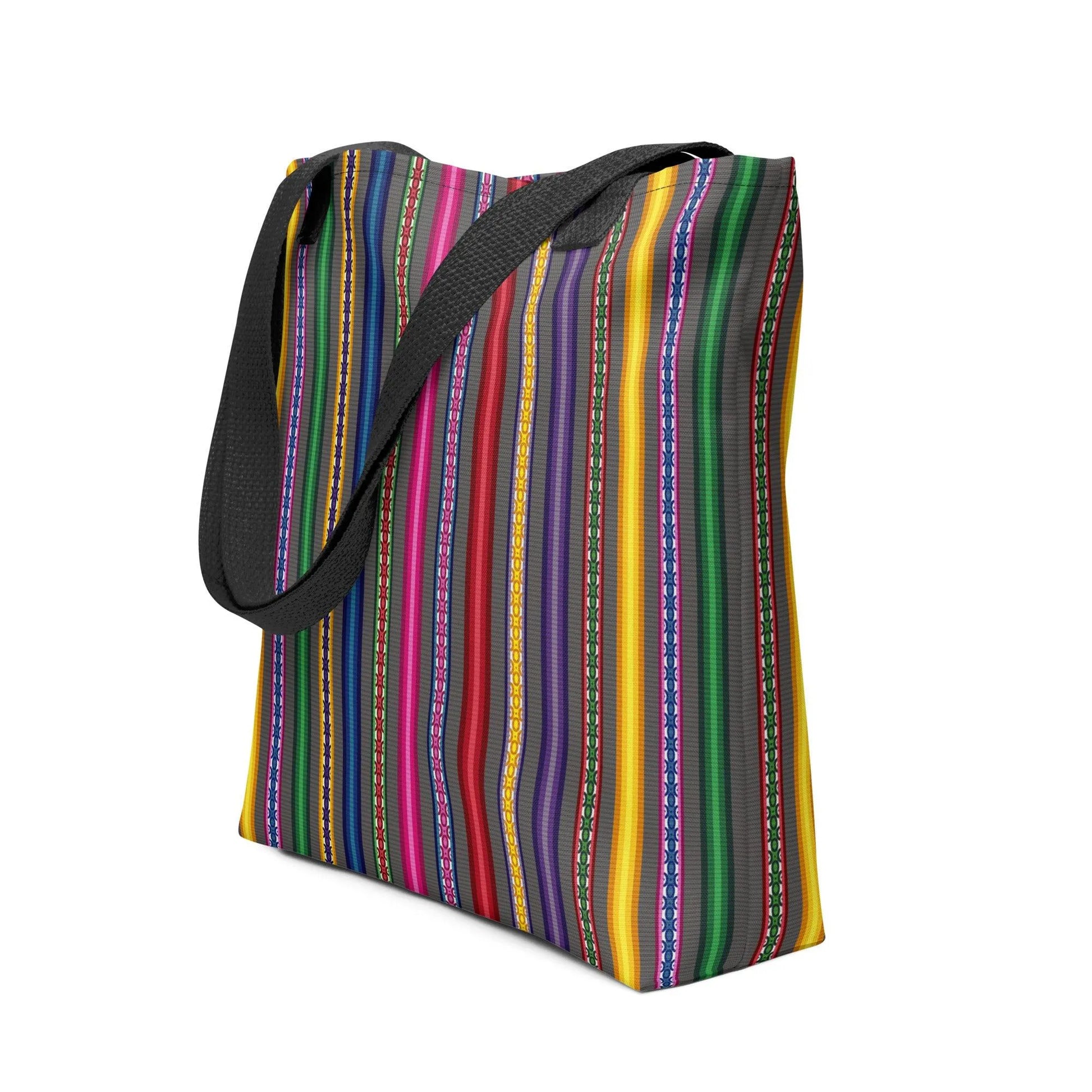 Peruvian Blanket Print Tote Bag - The Global Wanderer