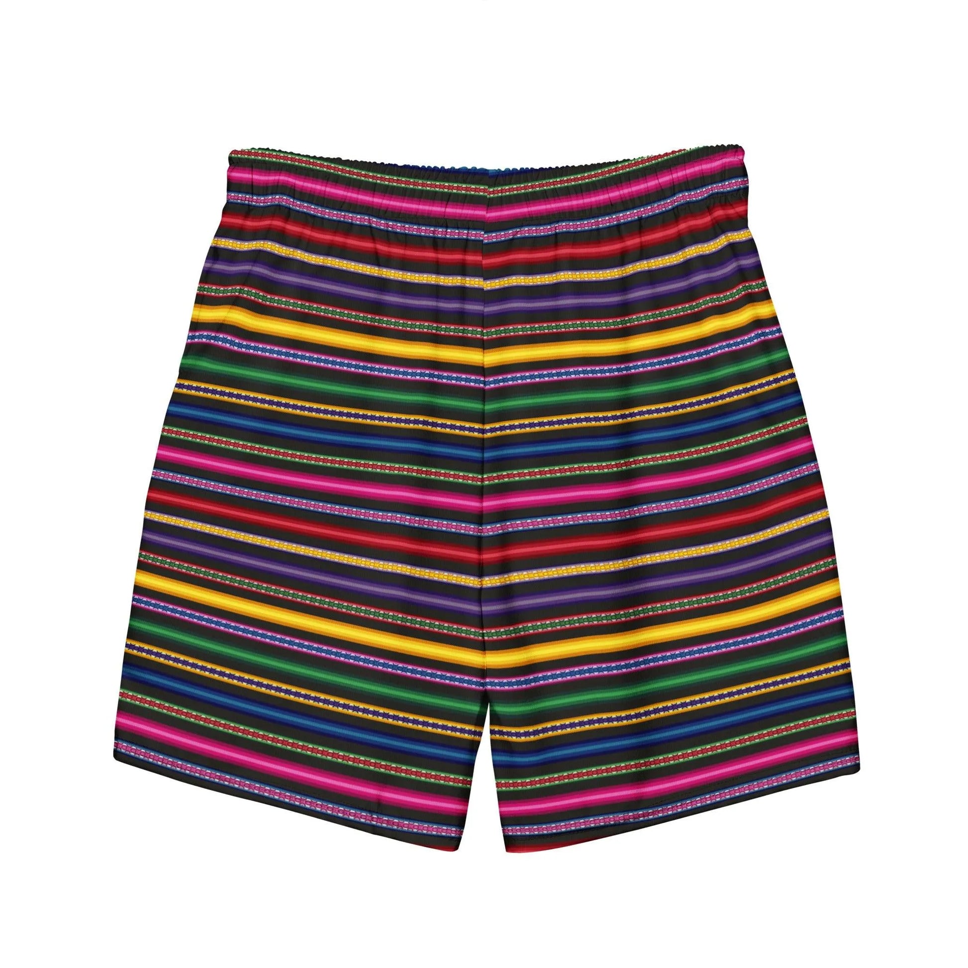 Peruvian Print Recycled Men's Swim Trunks - The Global Wanderer