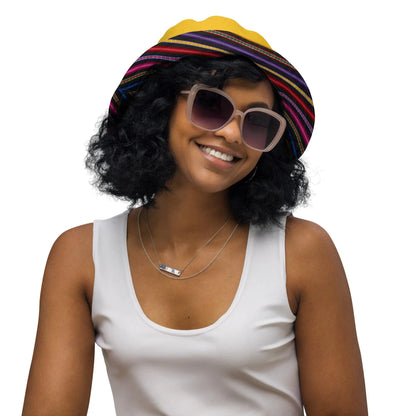 Peruvian Reversible Bucket Hat - The Global Wanderer