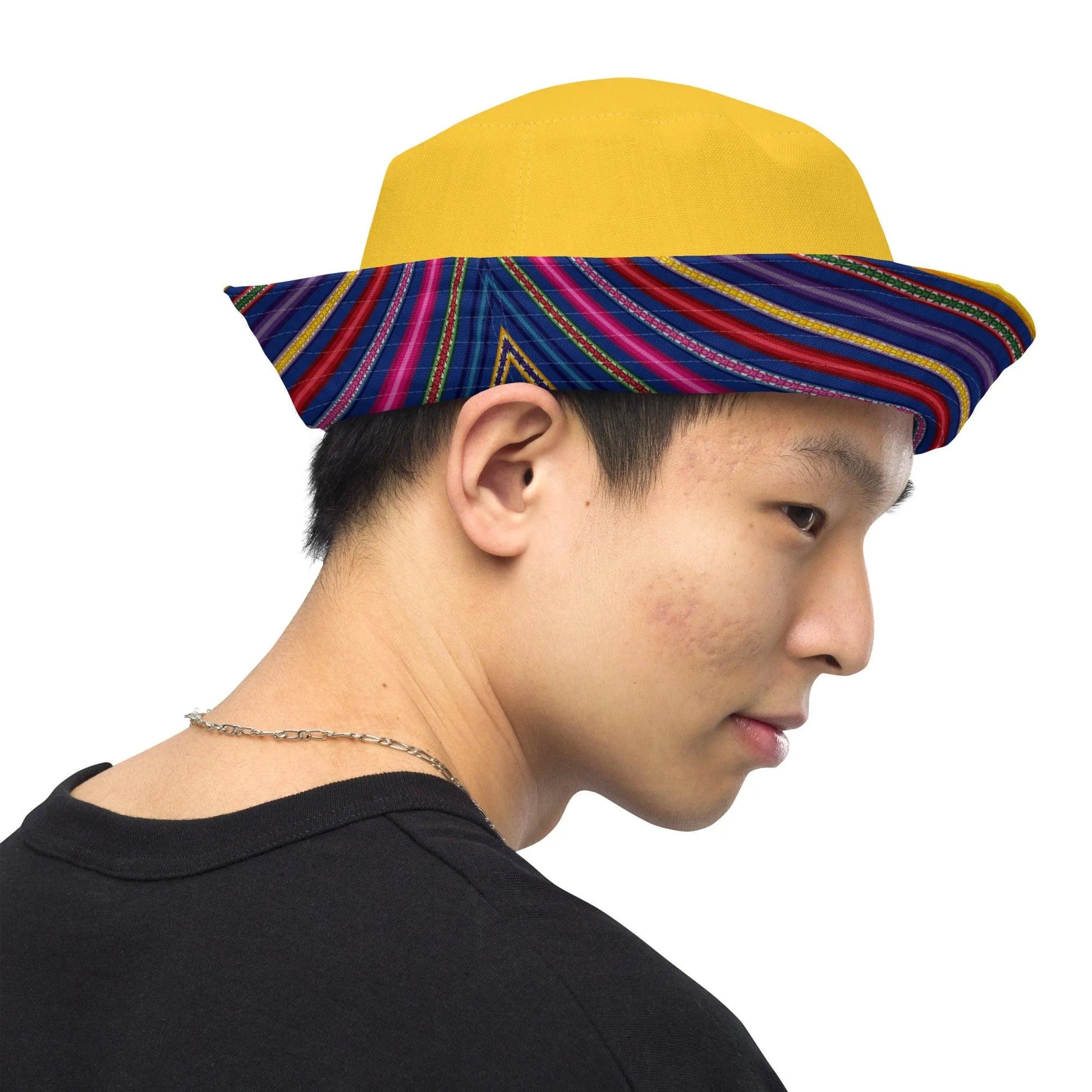 Peruvian Reversible Bucket Hat - The Global Wanderer