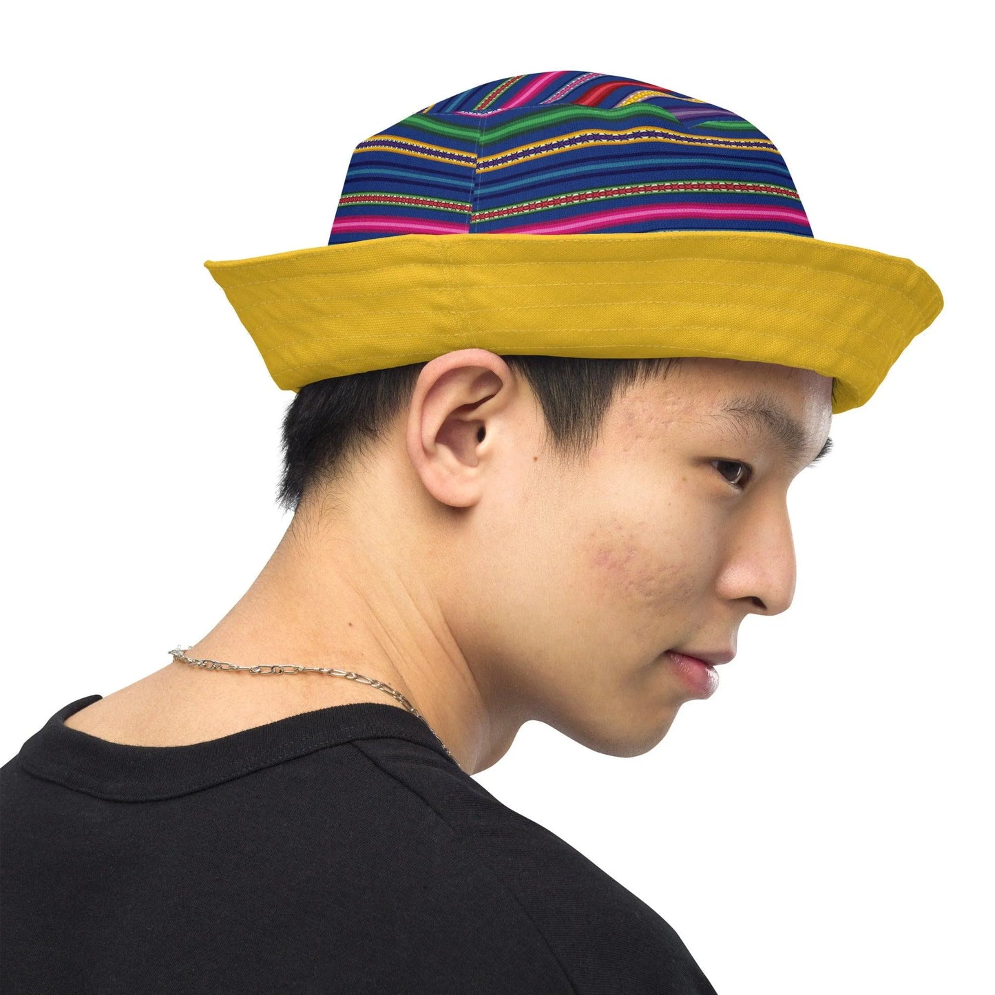 Peruvian Reversible Bucket Hat - The Global Wanderer