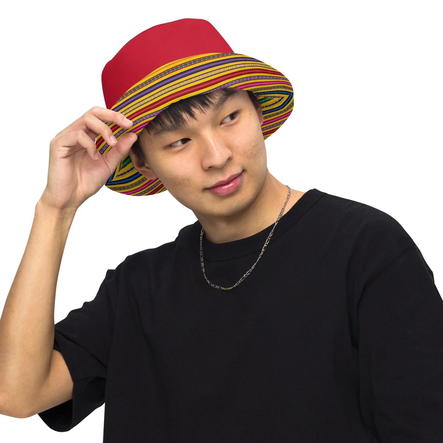 Peruvian Reversible Bucket Hat - The Global Wanderer